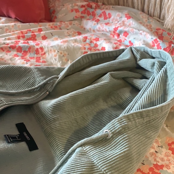 Corduroy Forever 21 Cropped Jacket - Picture 2 of 3